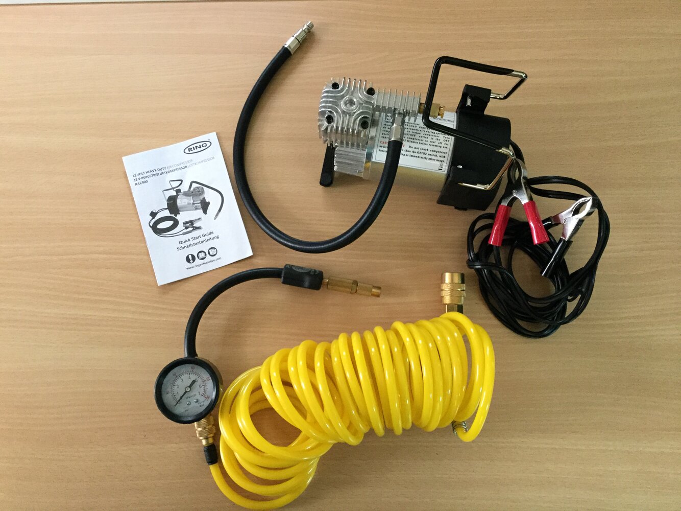 Ring rac900 store tyre inflator