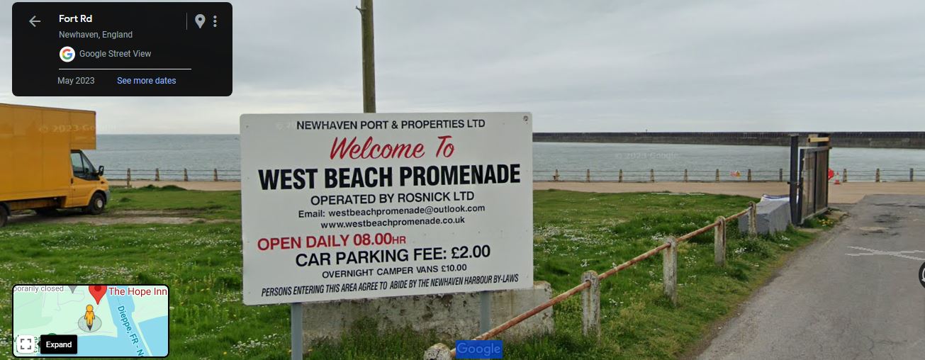 Newhaven beach parking.JPG