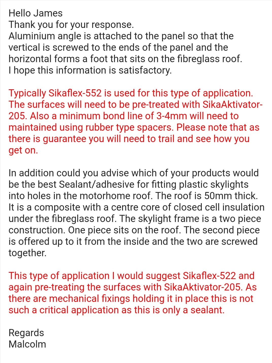 Sikaflex 522: activator/primer?