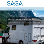 Saga Motorhome Insurance