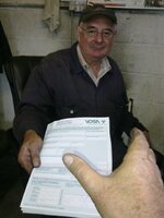 The MOT certificate is handed over..jpg