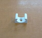 Elddis Compass Caravan Motorhome White Plastic Clip Freestanding Table Leg.jpg