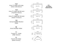 TV Remote Holders