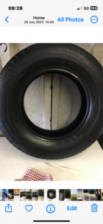 Continental 205/75/16 tyres x2