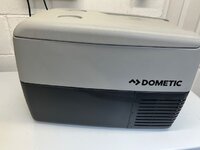 portable Dometic CDF36 12 volt fridge -freezer