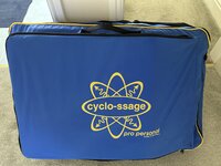 Cyclo-ssage. Full size massage mattress with massage & infra-red.