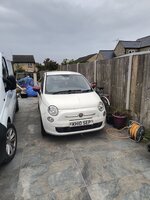 2012 Fiat 500 Pop A frame Tow-Car