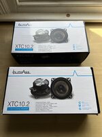 In Phase XTC 10.2 speaker system - 4" 10cm - Suit Carthago