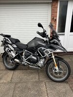 BMW R1200GS TE With Luggage