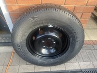 Spare Wheel & Tyre. Brand New and Unused