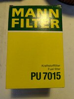 MANN-FILTER PU 7015 Fuel filter for Peugeot/Citroen