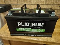 New 12v 100AH Platinum AGM Leisure Battery