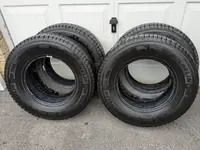 4 x Michelin Agilis Camping tyres, 225/75R16, 116Q