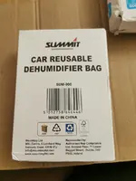 Dehumidifier pouches for motorhome.