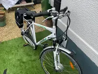 His and hers electric bikes. As new.