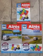 All the Aires N & S+Map& All the easy Cycle Routes N & S for France. Very Tidy.